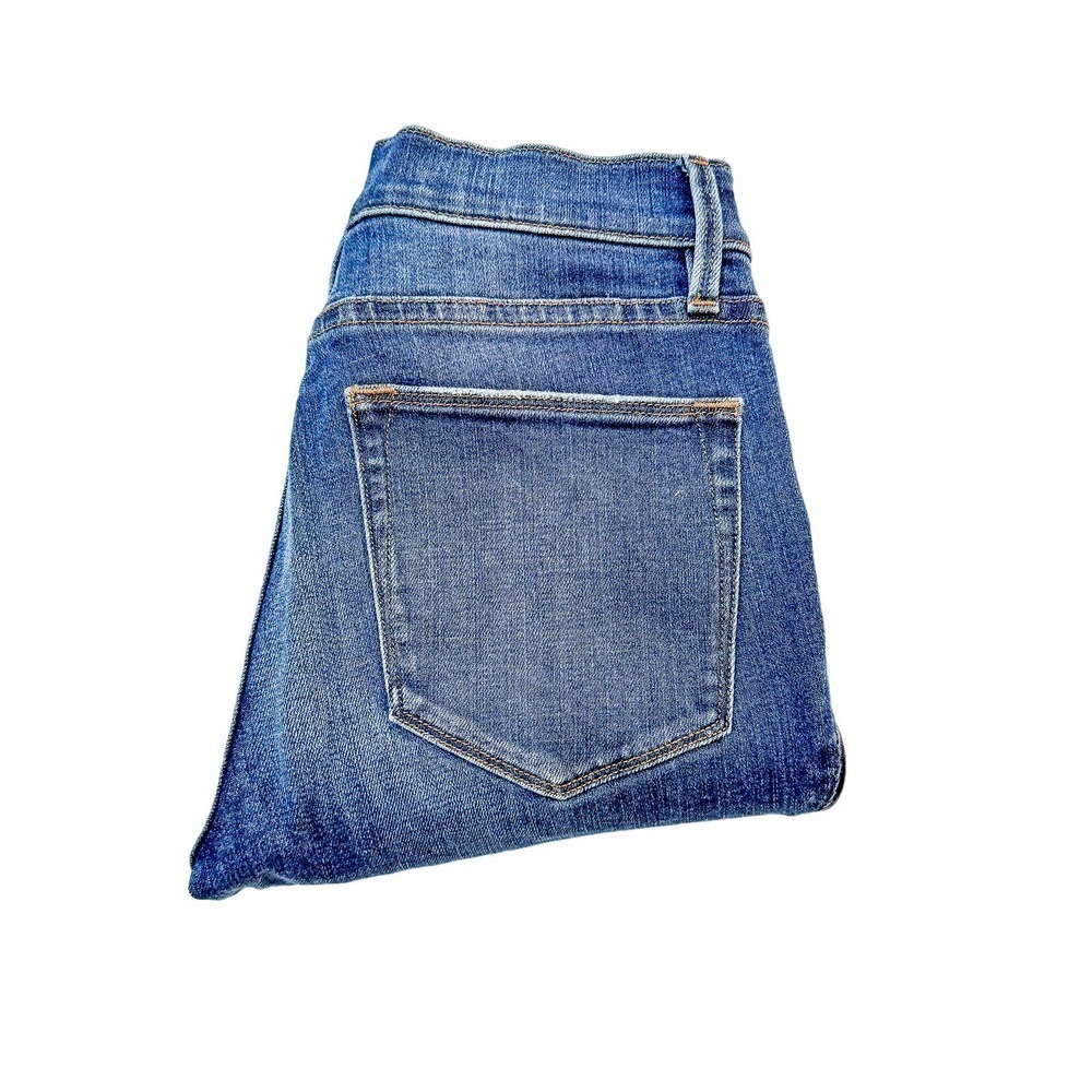 Frame Le High Skinny Medium Wash Denim Jeans Size 25